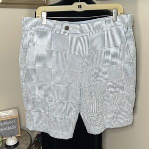 Brooks Brothers Genuine Seersucker Weaved Pattern Shorts Sz. W36